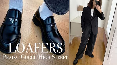 prada loafers vs gucci loafers|8 Best Prada Loafers That Reimagine the Classic Shoe .